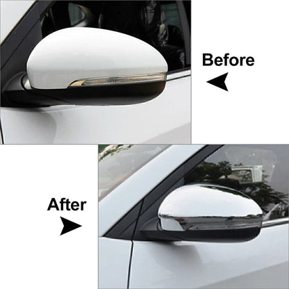 Chrome Rear View Mirror Door Side Trim Cover for Hyundai Tucson (2015-2020)