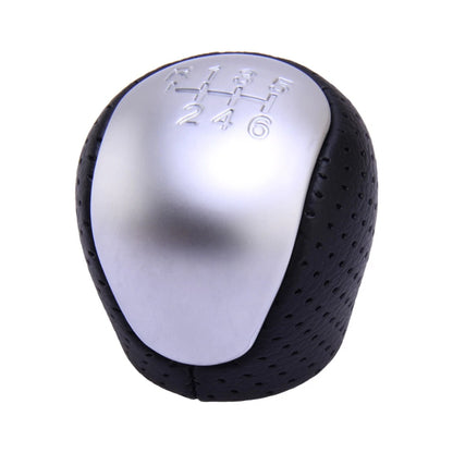 Leather 6 Speed Manual Gear Shift Knob for Hyundai I30 IX35 (2010-2017)