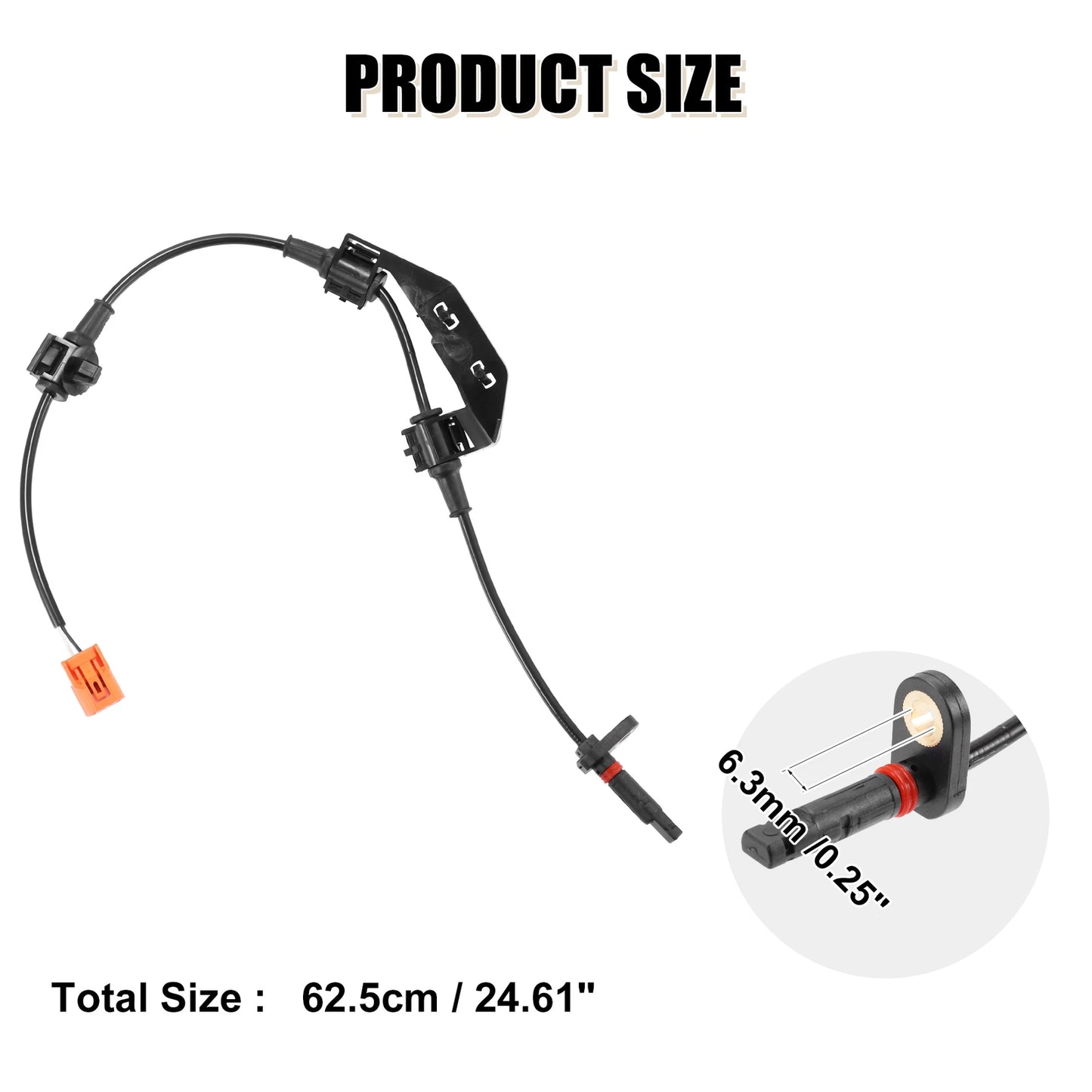 ABS Wheel Speed Sensor Rear Right for Honda Odyssey (2005-2008)