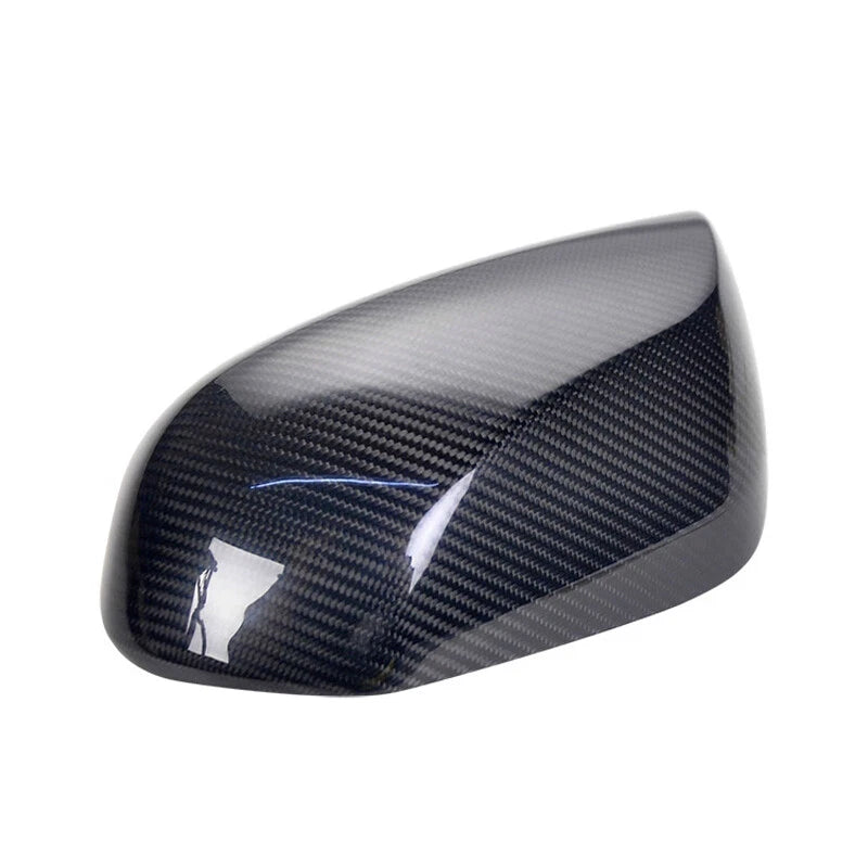 Real Carbon Fiber Add-on Side Mirror Cover Trim for Toyota Camry 2018-2020