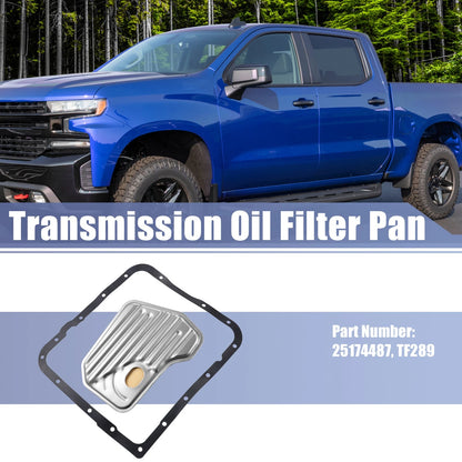 1 Set Transmission Filter Oil Pan Gasket for Chevrolet (1999-2013)