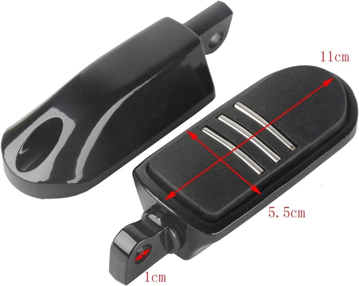 Footpegs for Harley Sportster Iron XL 1200, XL883, Dyna, Touring (2004-2023)