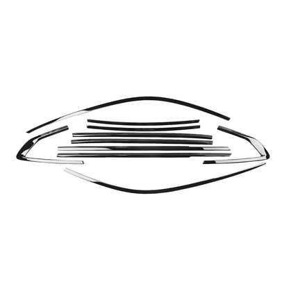 10 x Window Strip Moulding Seal for BMW X6 (2019-2023) Chrome Black