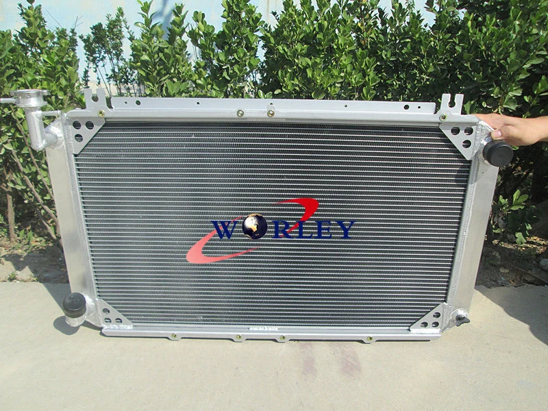 Aluminum Radiator + Fan for Nissan Patrol GQ Y60 (1997-2000)
