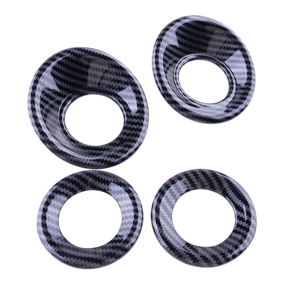 4 x Front Rear Audio Speaker Rings Bezel Cover for Honda CR-V (2017-2022)