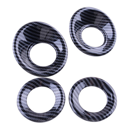 4 x Front Rear Audio Speaker Rings Bezel Cover for Honda CR-V (2017-2022)