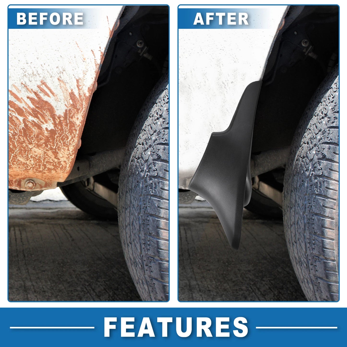 Mud Flap Splash Guard for Lexus RX350 RX350H (2010-2015)