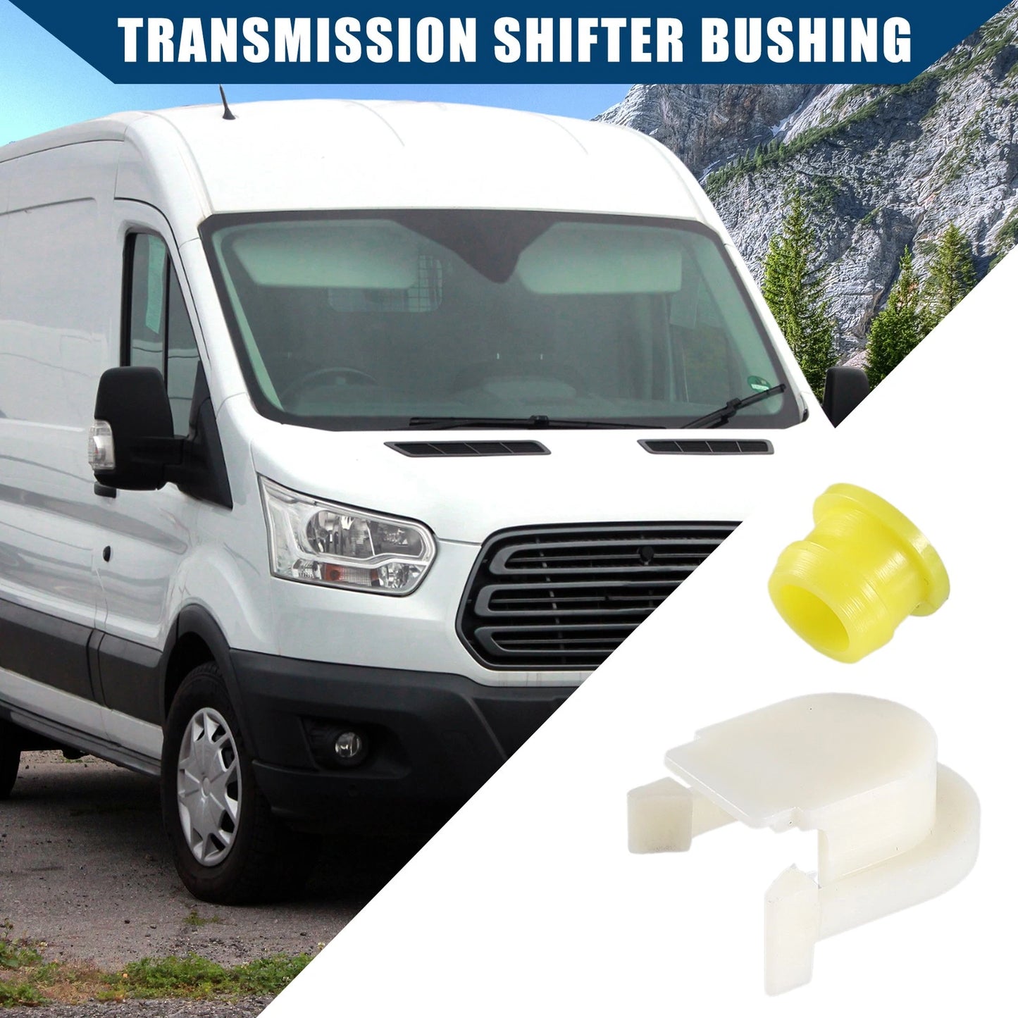Transmission Shifter Bushing Set for Ford Fusion, C-Max, Escape (2013-2019)
