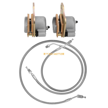 Front Brake Calipers & Hose Lines for Polaris Ranger 500 (2000–2004)