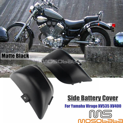 Left & Right Body Battery Side Covers Pair for Yamaha Virago XV535 XV400 (1987-1999)