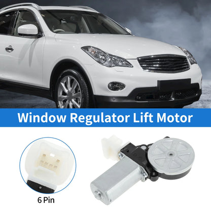 Power Window Regulator Lift Motor for Infiniti EX35 FX35 G25 FX50