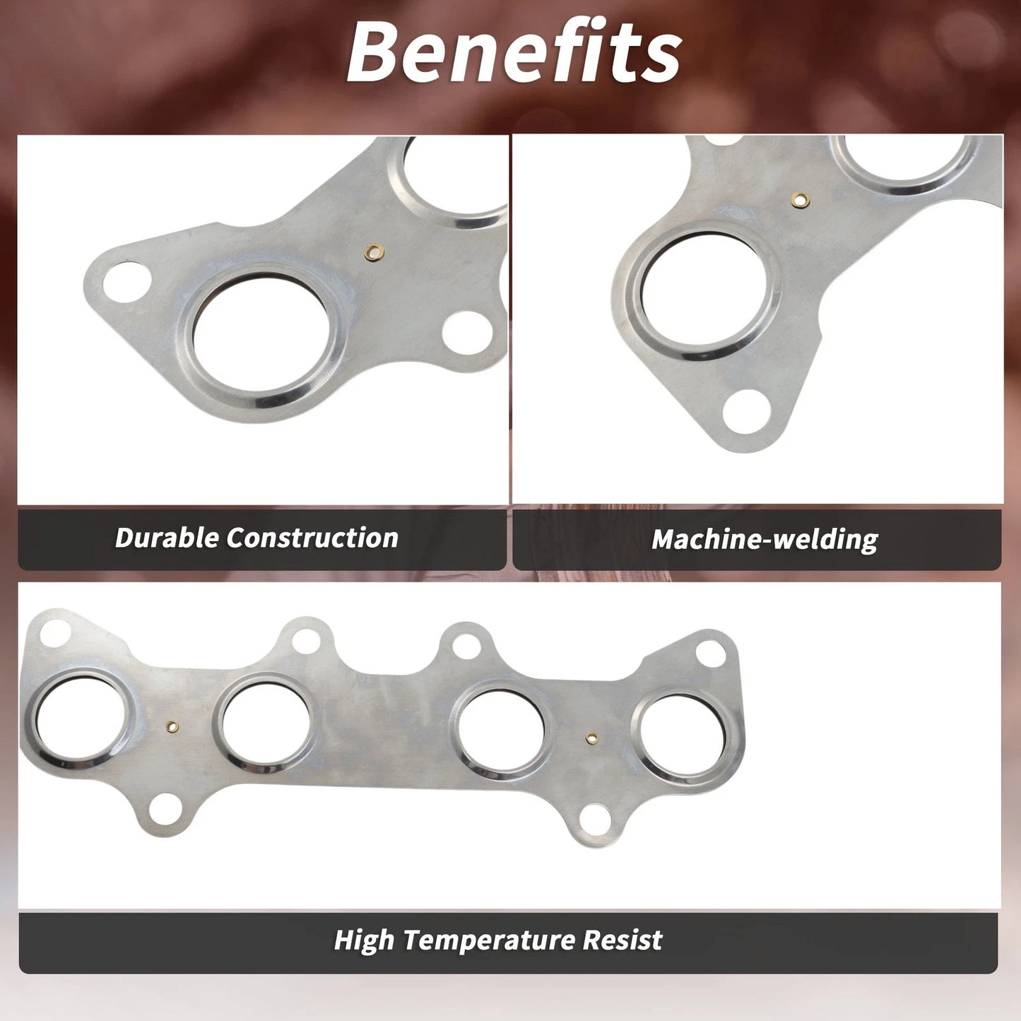 Exhaust Manifold Header Gasket for Toyota Corolla (1992-2000)