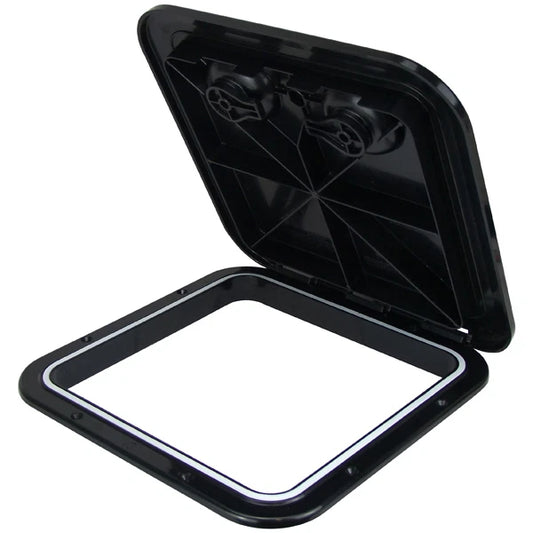 Access Hatch Caravan Boat Hatch with Lock Black 380x380 - Europa, Italy