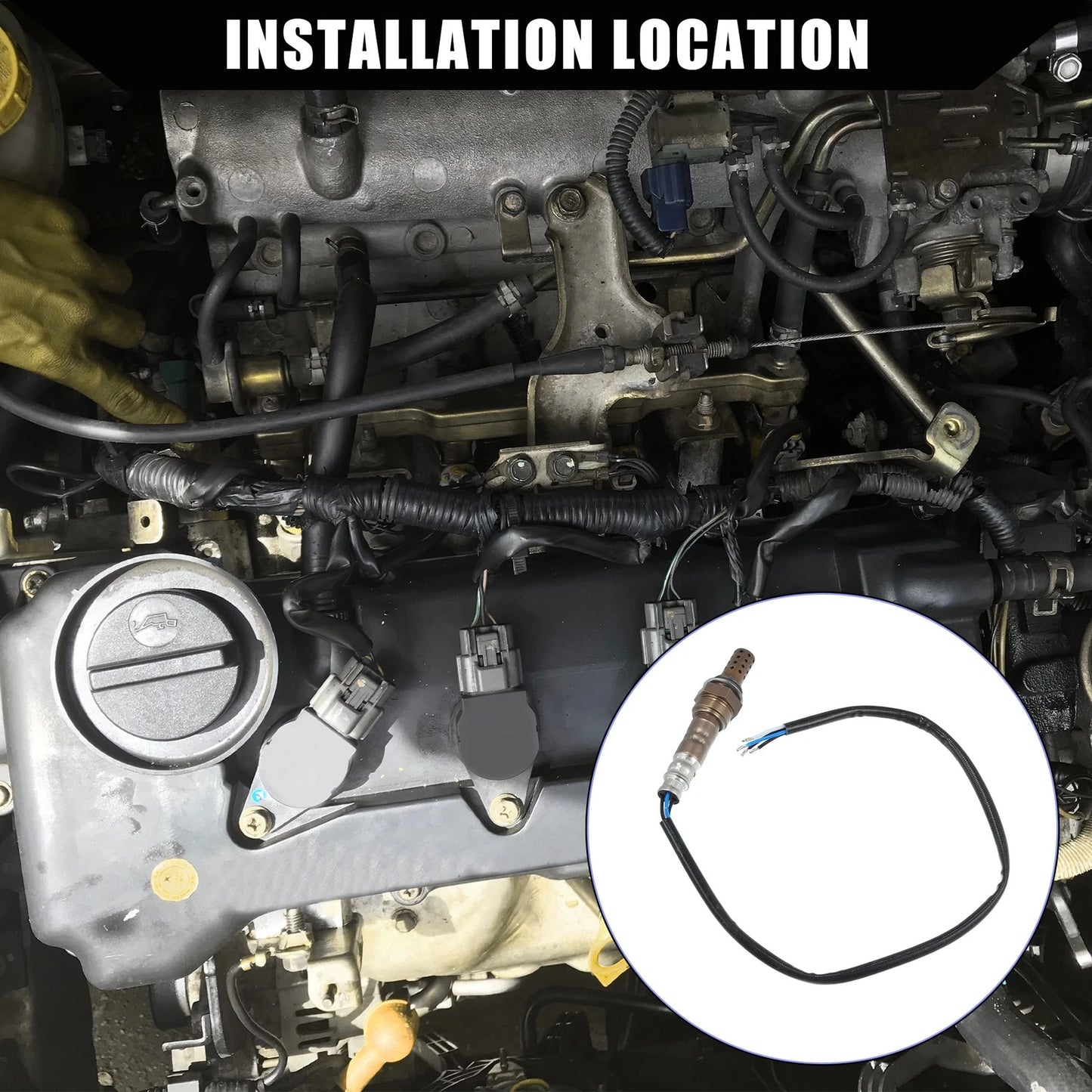 Front Left Upstream O2 Sensor for Honda Civic (1991-2005)