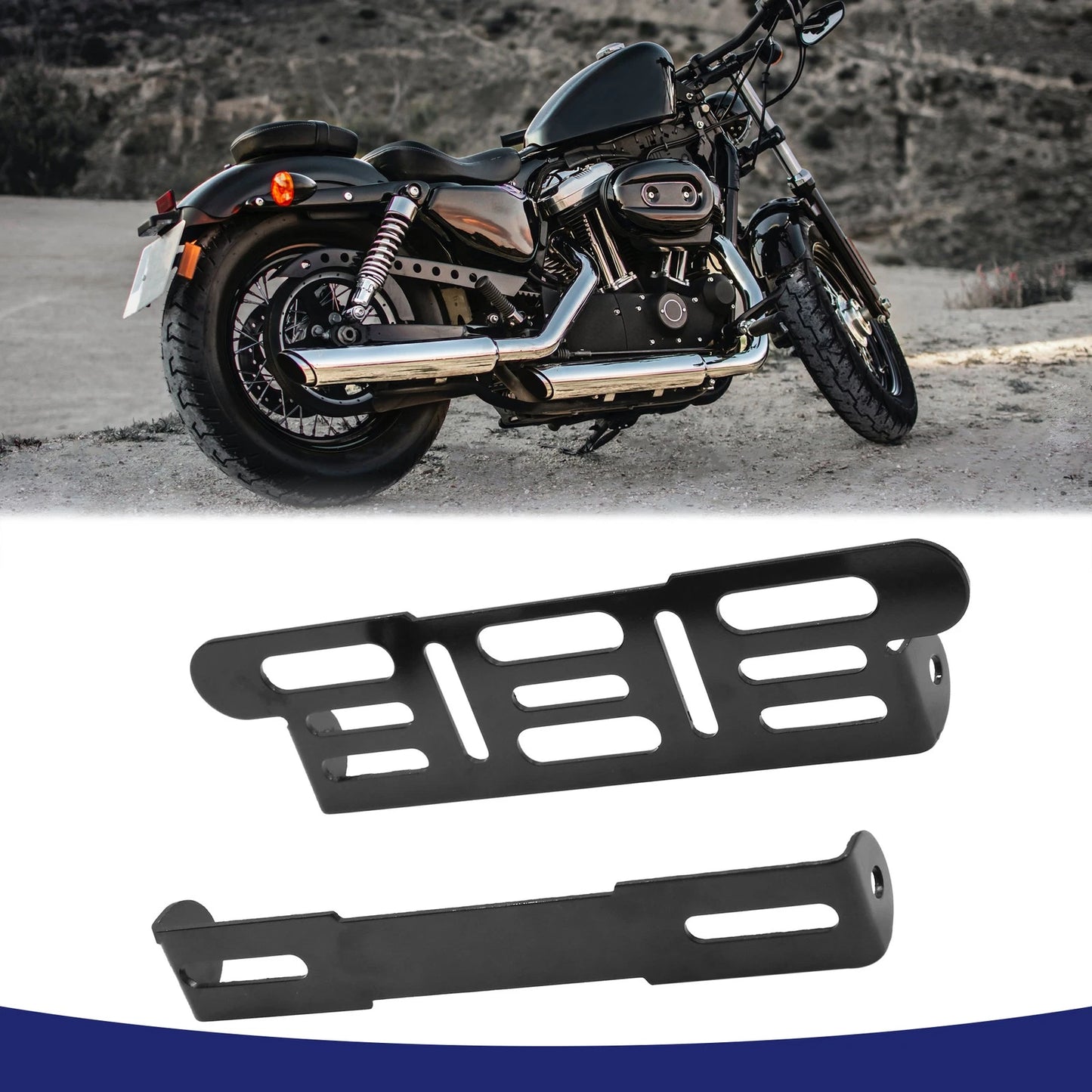 Motorcycle Adjustable License Plate Bracket Frame for Make Model