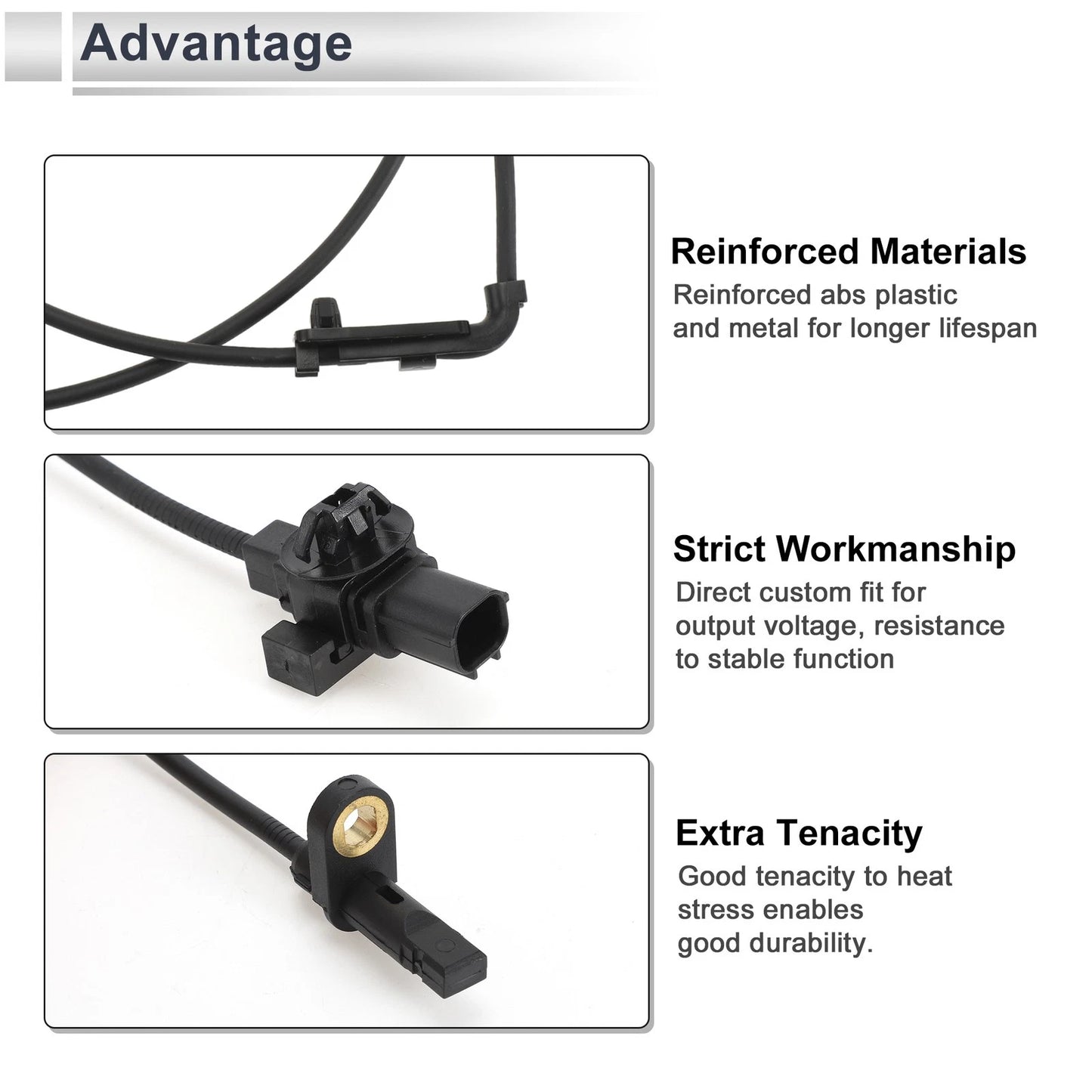 ABS Wheel Speed Sensor for Honda Civic Front Left (2016-2021)