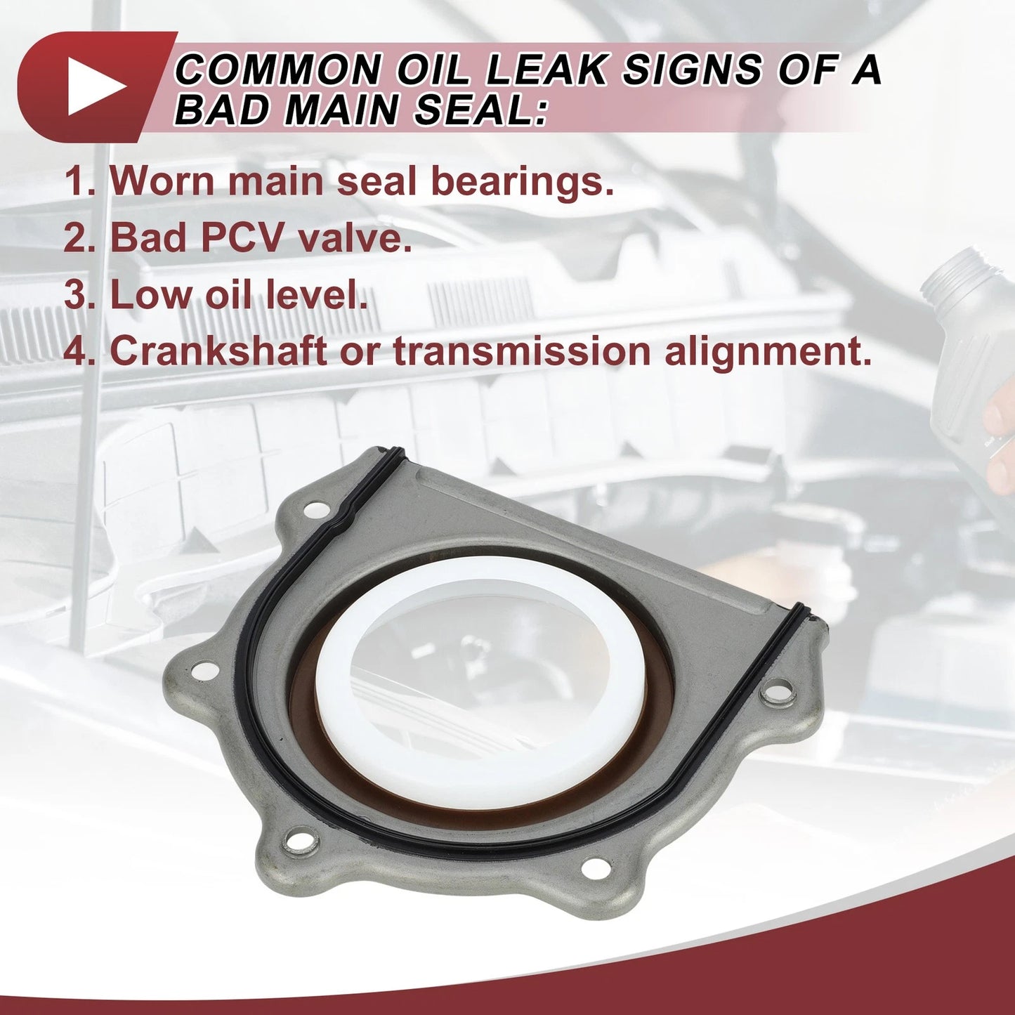 Crankshaft Oil Seal for Chrysler Pacifica (2017-2023)