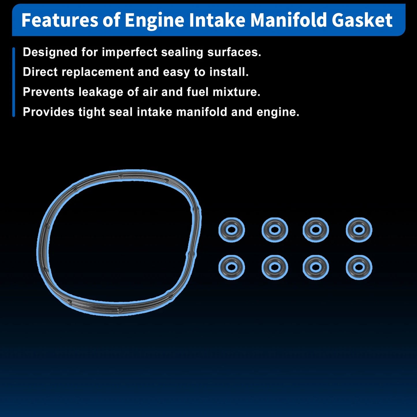 Intake Manifold Gasket Set 6.0L for Chevrolet Express 2500 (2008-2016)