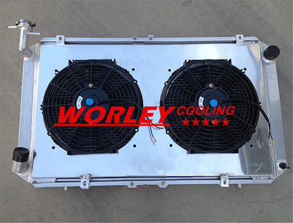 Aluminum Radiator & Shroud for Nissan Patrol GQ Y60 (1997-1999)