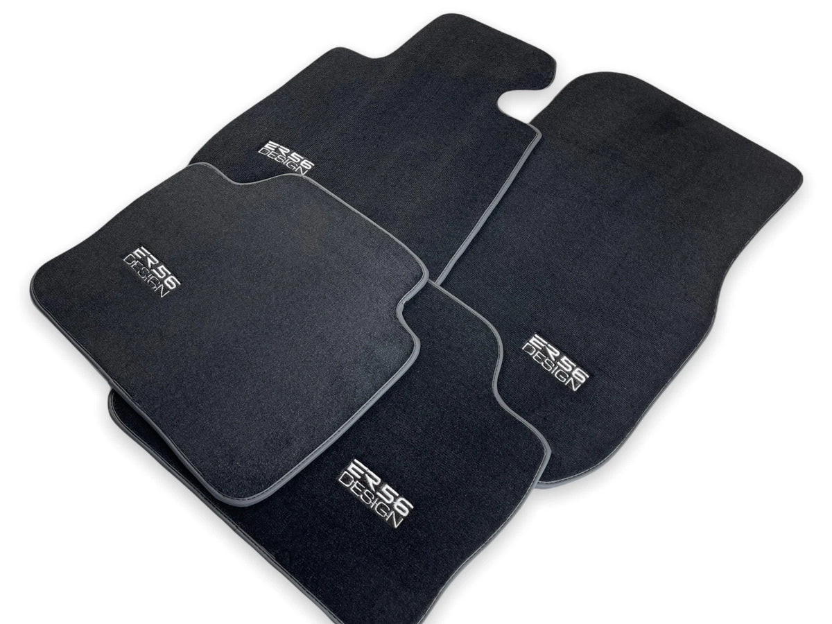 Floor Mats for BMW X6 Series E71 E72 Black Carpet LHD (2008-2019)