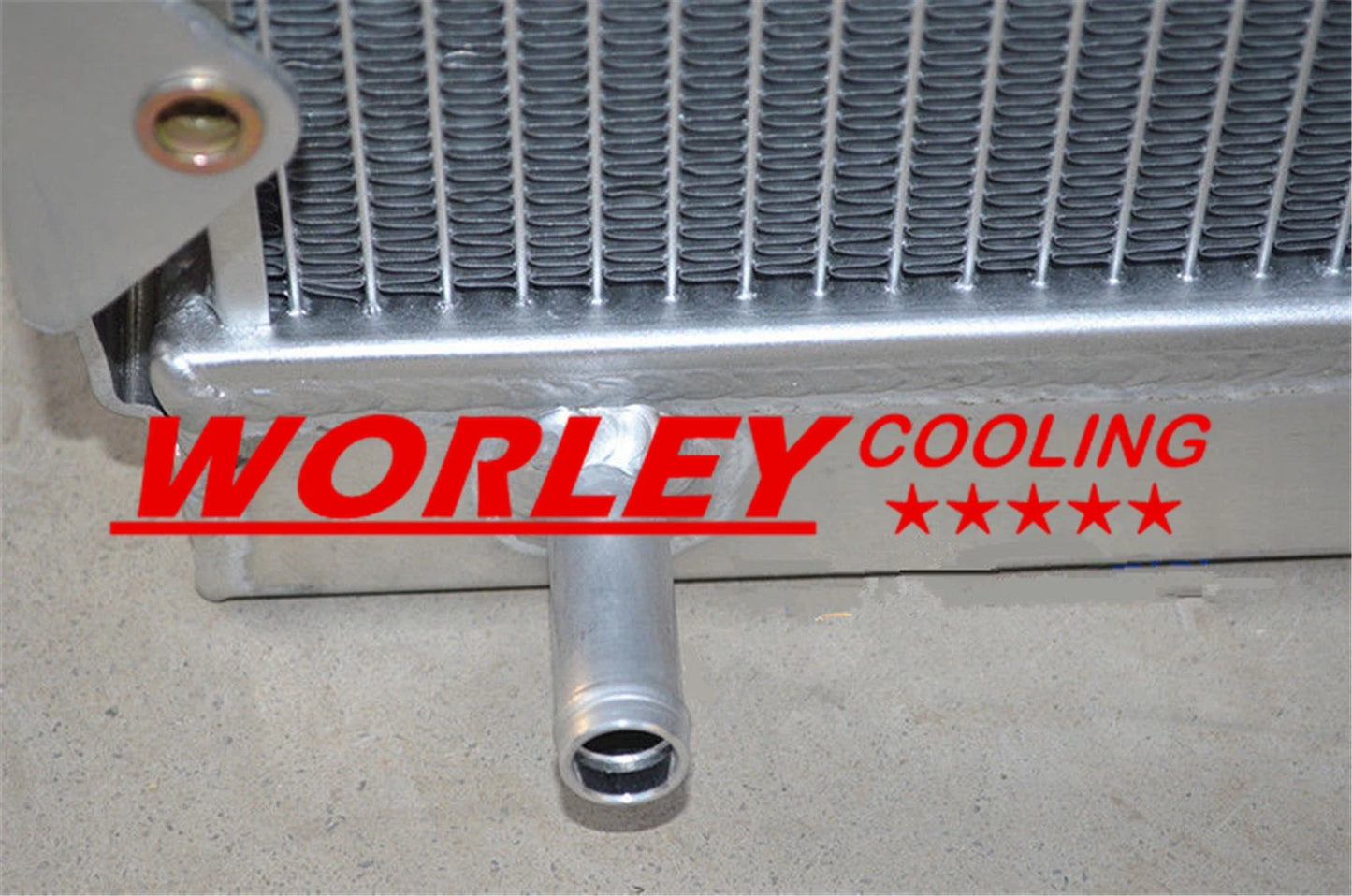 2 Row Aluminum Radiator for Mazda R100/Familia (1968-1978)