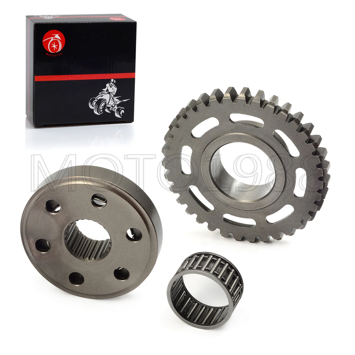 2 x Starter Clutch And Driven Gear For Honda TRX450ER CRF450X (2005–2017)