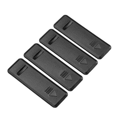 4 x Roof Water Rail Rack Moulding Clip Covers for Hyundai i30 (2006-2012)