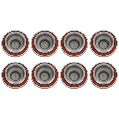 8x Valve Caps with O-Rings for Suzuki GN GZ GS DR DR-Z 125 400 X TU (2000-2023)
