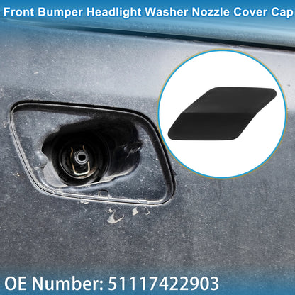 Front Left Washer Nozzle Cover for BMW X6 2015-2019 - Unpainted