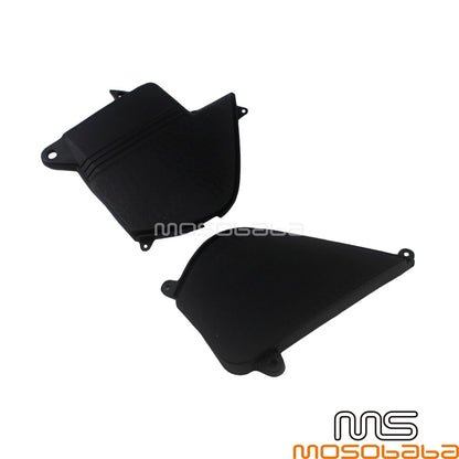 Black Motorcycle ABS Plastic Battery Box Side Covers for Honda CRF230F (15-19)