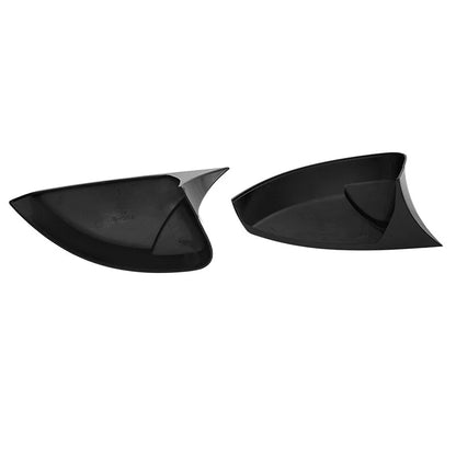 Gloss Black Side Rearview Mirror Cover Caps for Audi A3 (2014-2020)
