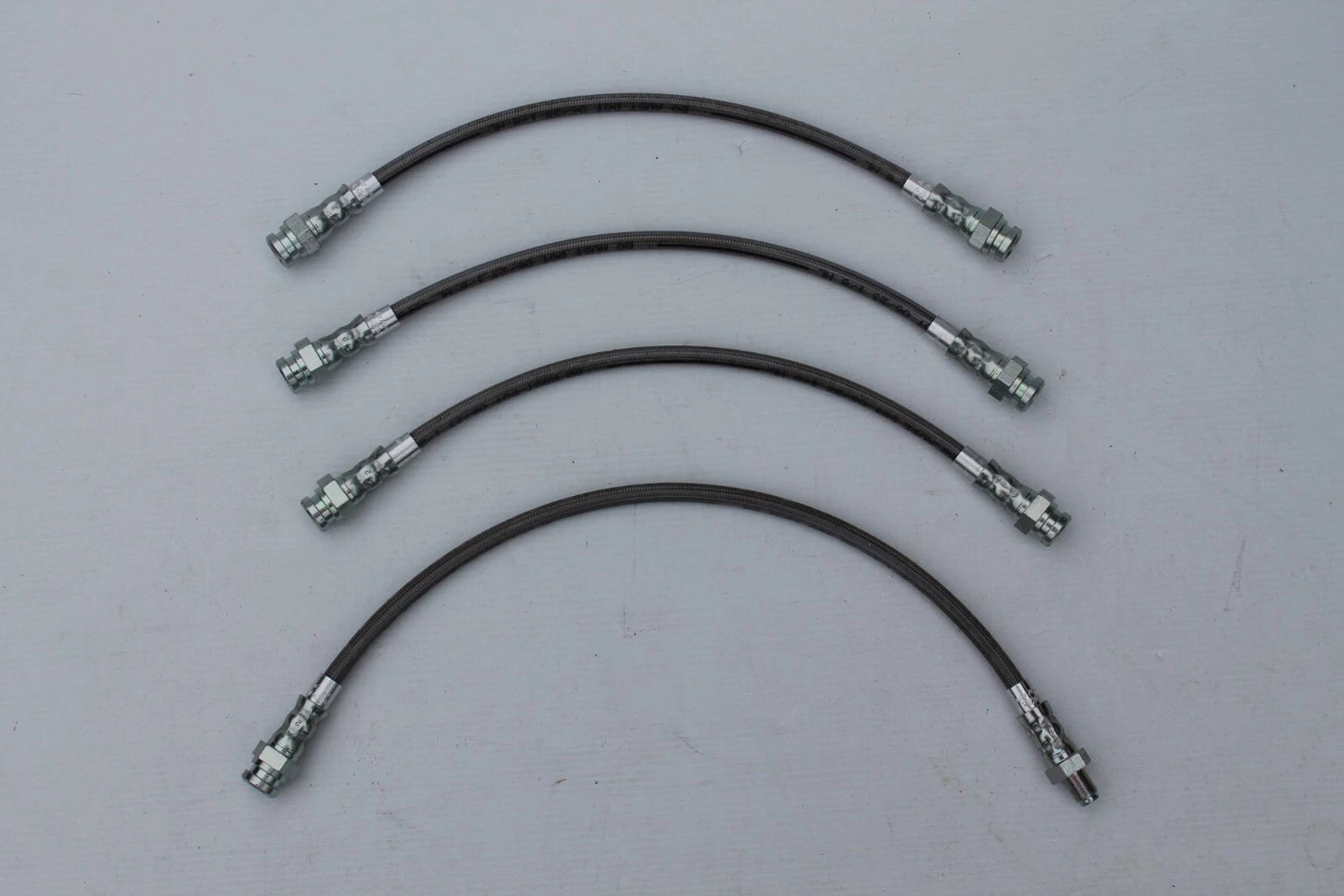 Braided Brake Hose Set (4) for Datsun 240K C110