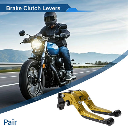 1 Pair Adjustable Short Long Brake Clutch Lever for Yamaha WR125X (2011–2013)
