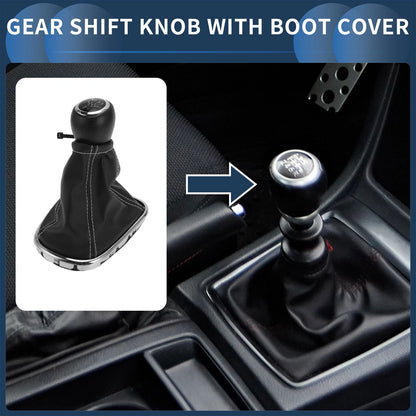 5-Speed Gear Shifter Knob with Cover for Chevrolet Cruze (2008 - 2015)