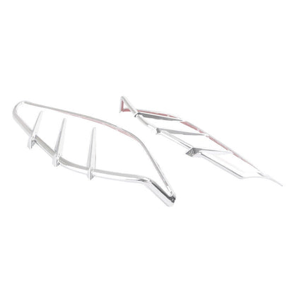 Chrome Mid-Frame Deflectors Trim for Harley Touring (2009-2016)