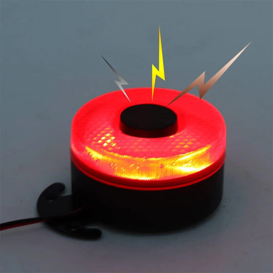 1PC 12V/24V Car Reversing Horn Back-up Alarm 105dB Buzzer with Light