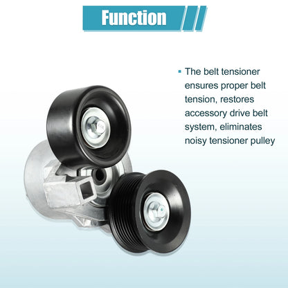Belt Tensioner Pulley Assembly for Ford F-250 Super Duty (1999-2002)