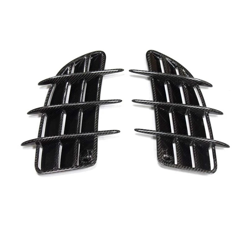 100% Carbon Fiber Bonnet Hood Replace Vent Cover for Benz SLK SLK350 SLK200 R171