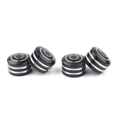 4 x Black Head Bolt Covers for Harley Sportster 883 XL (1986-2017)