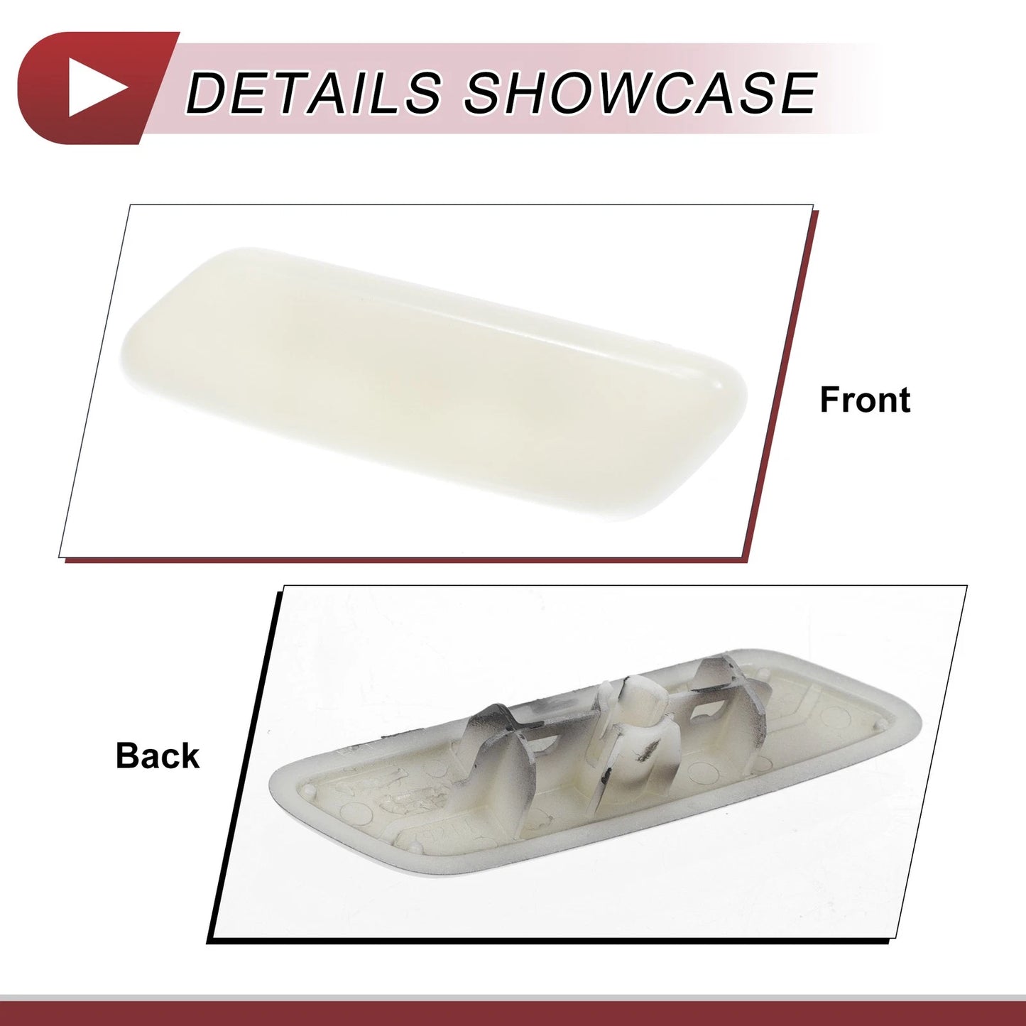 Front Left Washer Nozzle Cover for Lexus IS250 (2009-2010) - Unpainted 1 x Cap