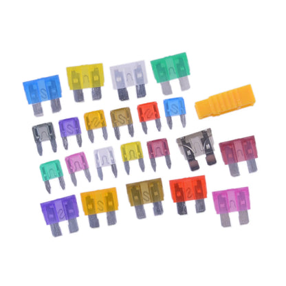 242Pc Medium & Small Fuse Holder Assortment for Car