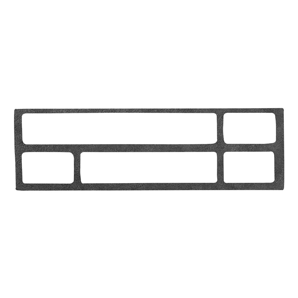 CD Button Panel Cover Trim Suede Black for BMW 3 Series (1991-1999)
