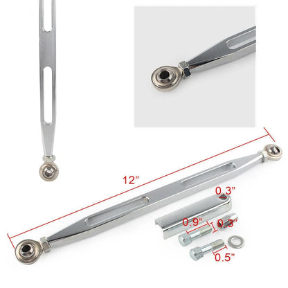 CNC Shifter Shift Linkage for Harley Davidson 1980-2019, Chrome
