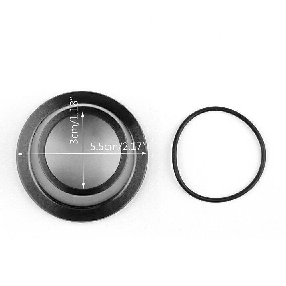 CNC Exhaust Pipe Cover Ring Cap for Yamaha TMAX530 T-MAX 500 (2017-2018)