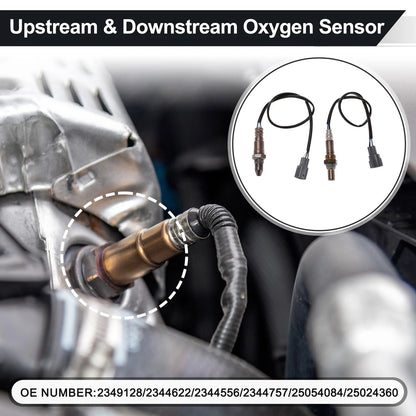 Oxygen Sensors for Toyota Camry L4 2.5L (2012-2017) - 2 Pcs