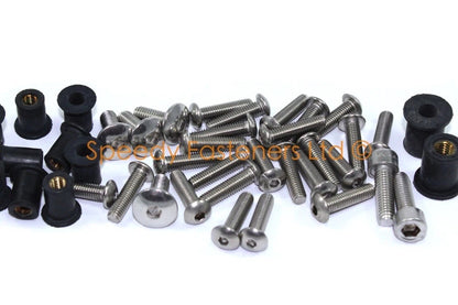 Kit / Tornillos Carenado y Parabrisas Acero Inoxidable for Ducati ST2 (1999–2000)