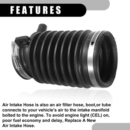 Air Cleaner Intake Hose Tube with Clamps for Acura TL (2004 - 2006)