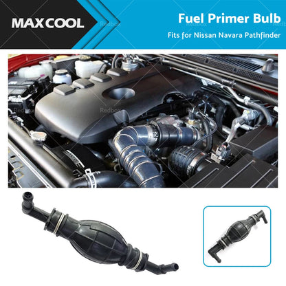 1pc 8mm Fuel Primer Bulb for Nissan Navara D40, Pathfinder R51 (2005-2015)