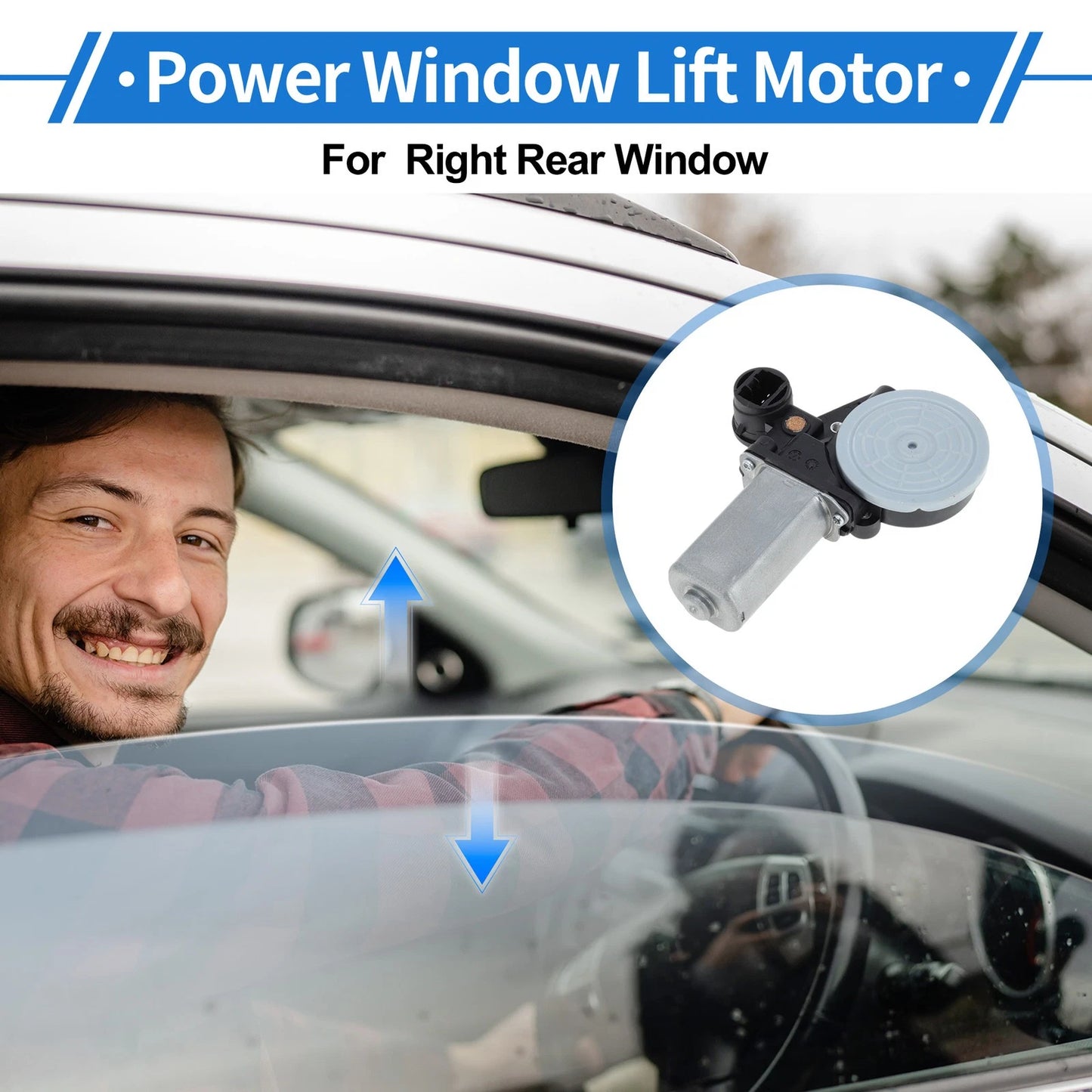 Power Window Regulator Lift Motor for Toyota Corolla (2003–2008)
