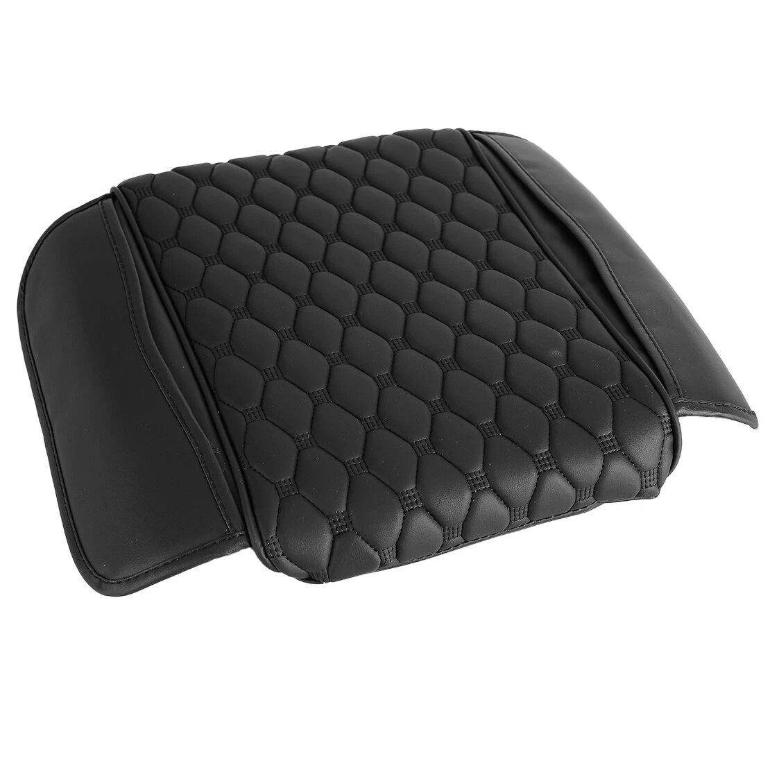 PU Leather Armrest Box Cover for Car Center Console - Cushion Pad Protector
